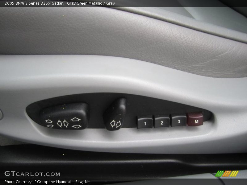 Gray Green Metallic / Grey 2005 BMW 3 Series 325xi Sedan
