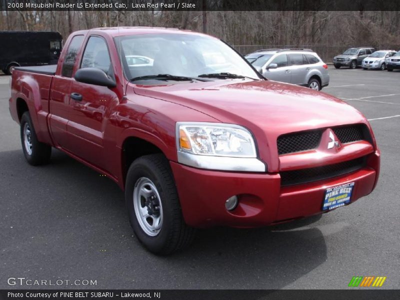  2008 Raider LS Extended Cab Lava Red Pearl