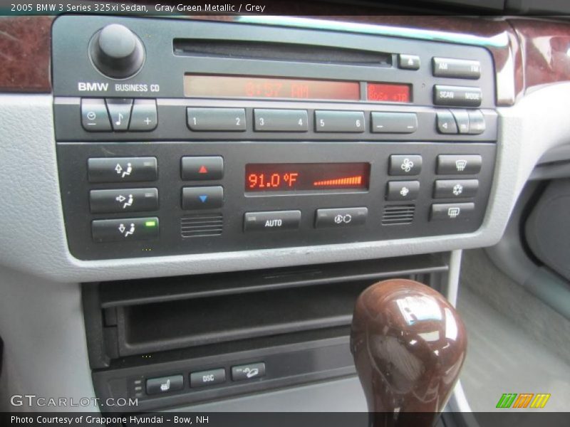 Gray Green Metallic / Grey 2005 BMW 3 Series 325xi Sedan