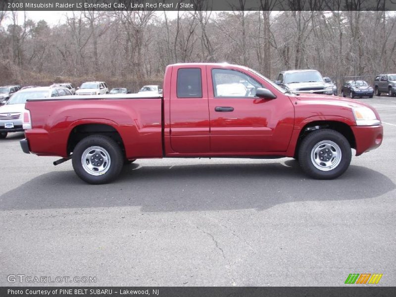  2008 Raider LS Extended Cab Lava Red Pearl