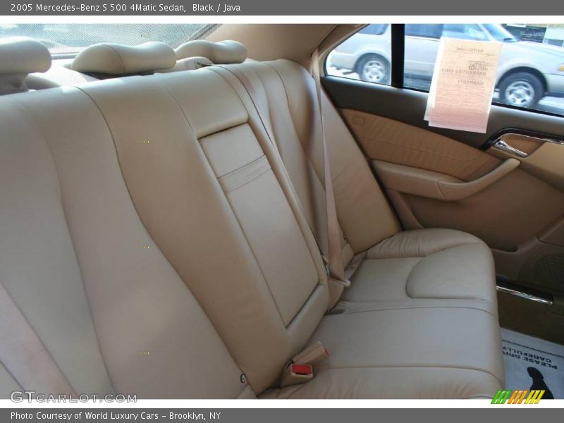 Black / Java 2005 Mercedes-Benz S 500 4Matic Sedan