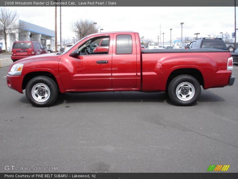  2008 Raider LS Extended Cab Lava Red Pearl