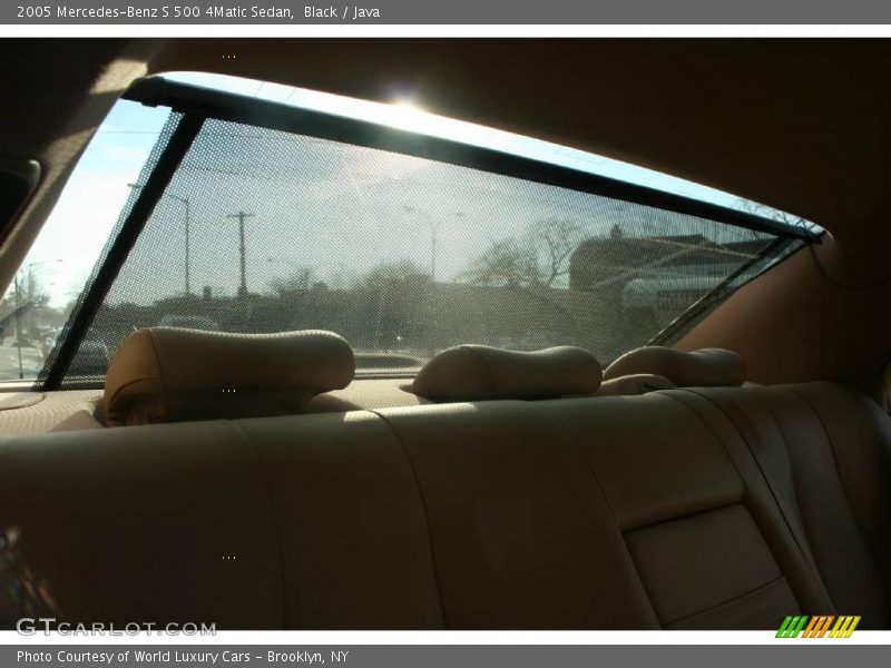 Black / Java 2005 Mercedes-Benz S 500 4Matic Sedan