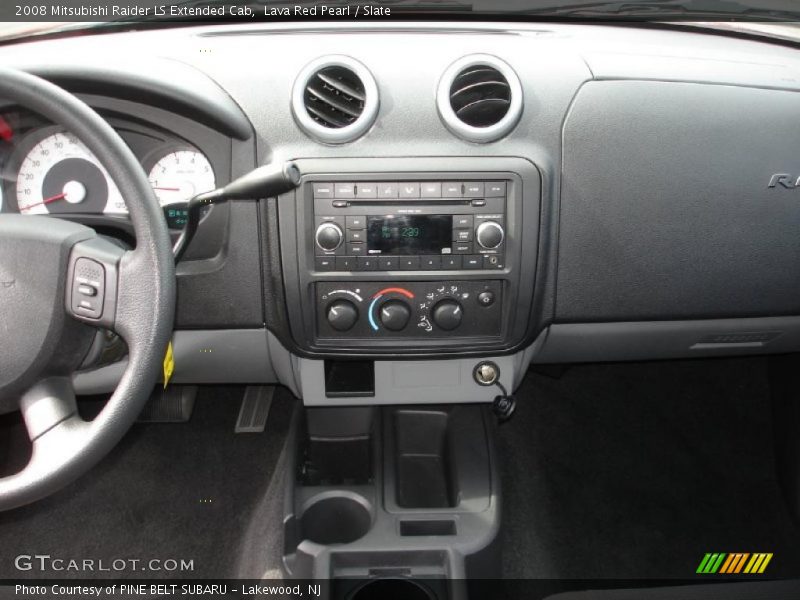 Lava Red Pearl / Slate 2008 Mitsubishi Raider LS Extended Cab