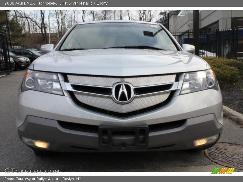 Billet Silver Metallic / Ebony 2008 Acura MDX Technology
