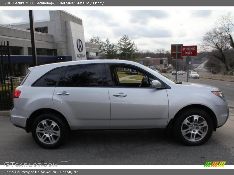 Billet Silver Metallic / Ebony 2008 Acura MDX Technology