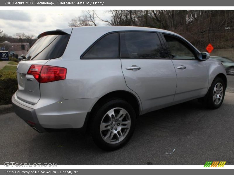 Billet Silver Metallic / Ebony 2008 Acura MDX Technology