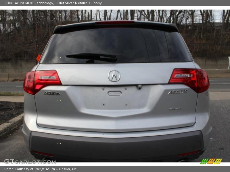 Billet Silver Metallic / Ebony 2008 Acura MDX Technology