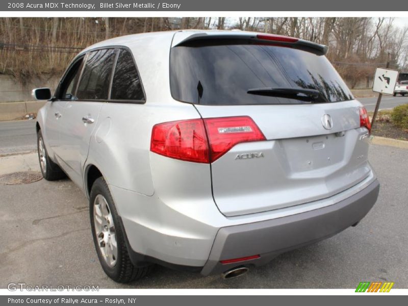 Billet Silver Metallic / Ebony 2008 Acura MDX Technology
