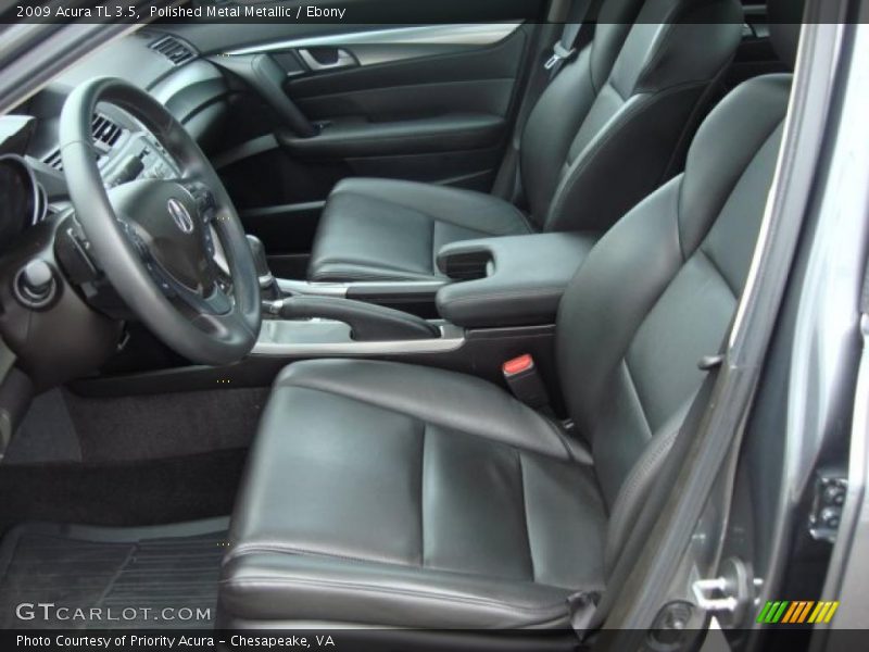  2009 TL 3.5 Ebony Interior