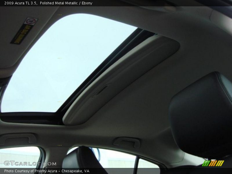 Sunroof of 2009 TL 3.5