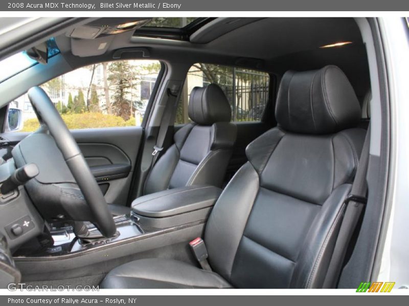Billet Silver Metallic / Ebony 2008 Acura MDX Technology