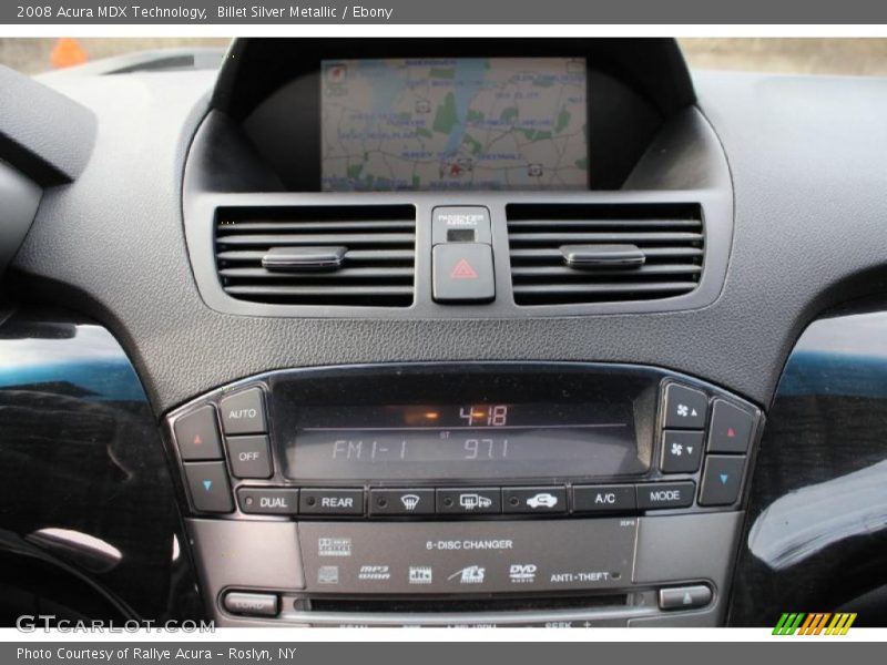 Billet Silver Metallic / Ebony 2008 Acura MDX Technology