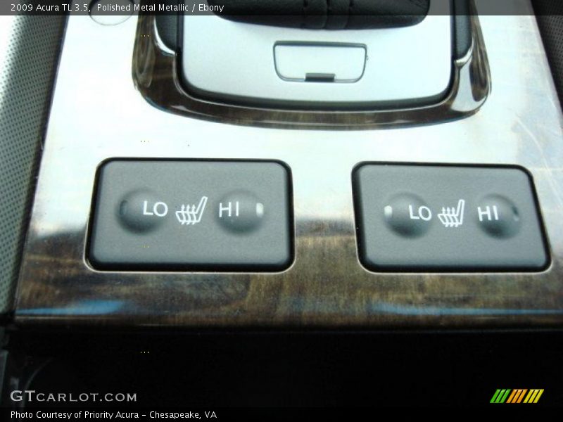 Controls of 2009 TL 3.5