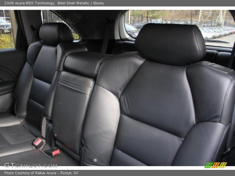 Billet Silver Metallic / Ebony 2008 Acura MDX Technology