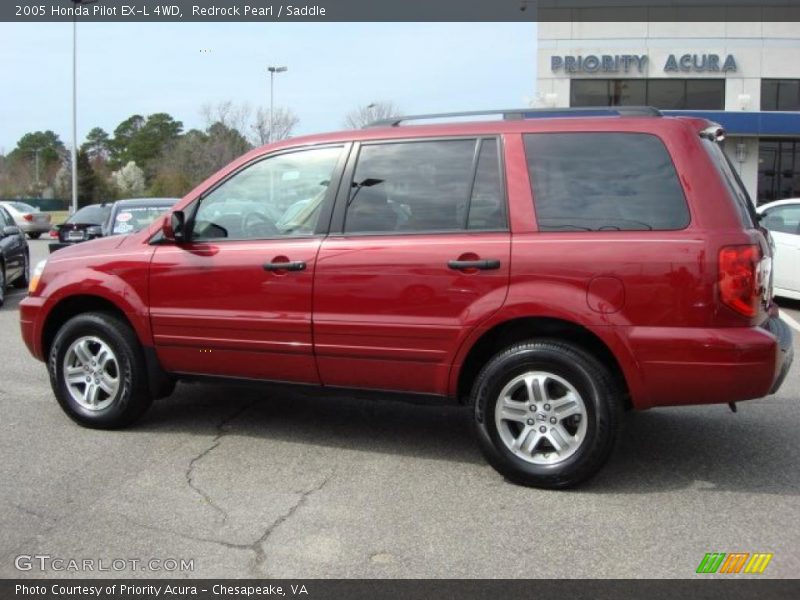 Redrock Pearl / Saddle 2005 Honda Pilot EX-L 4WD