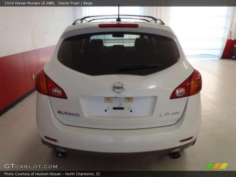  2009 Murano LE AWD Glacier Pearl