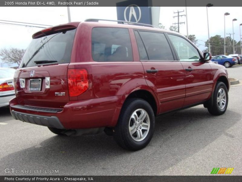 Redrock Pearl / Saddle 2005 Honda Pilot EX-L 4WD