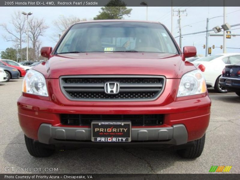 Redrock Pearl / Saddle 2005 Honda Pilot EX-L 4WD