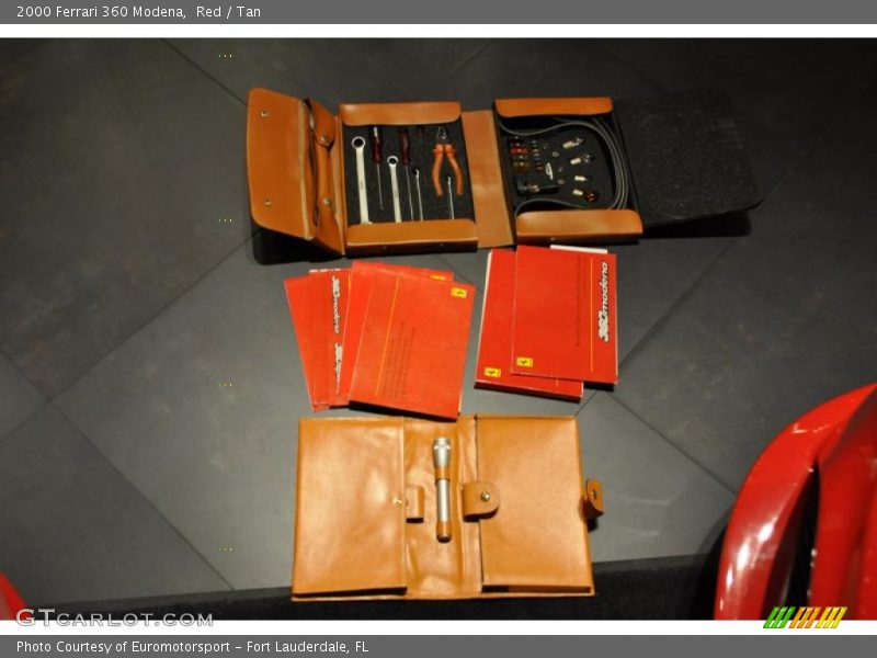 Red / Tan 2000 Ferrari 360 Modena
