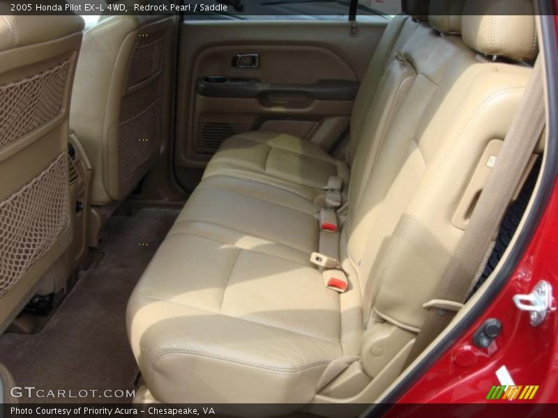 Redrock Pearl / Saddle 2005 Honda Pilot EX-L 4WD