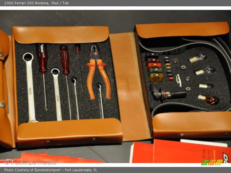 Red / Tan 2000 Ferrari 360 Modena