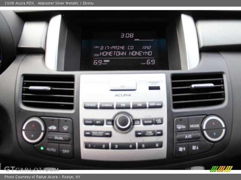 Alabaster Silver Metallic / Ebony 2008 Acura RDX