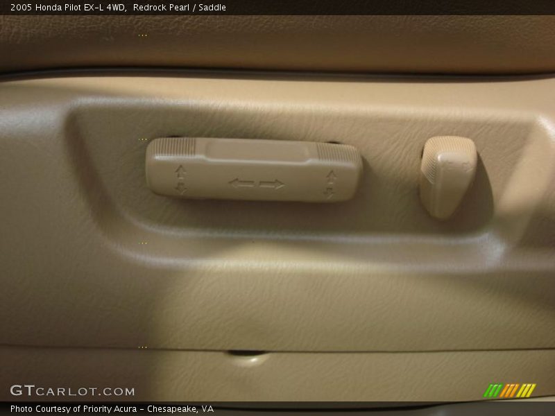 Redrock Pearl / Saddle 2005 Honda Pilot EX-L 4WD