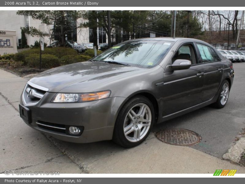 Carbon Bronze Metallic / Ebony 2008 Acura TL 3.2