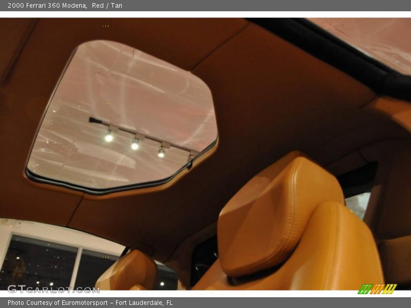 Red / Tan 2000 Ferrari 360 Modena