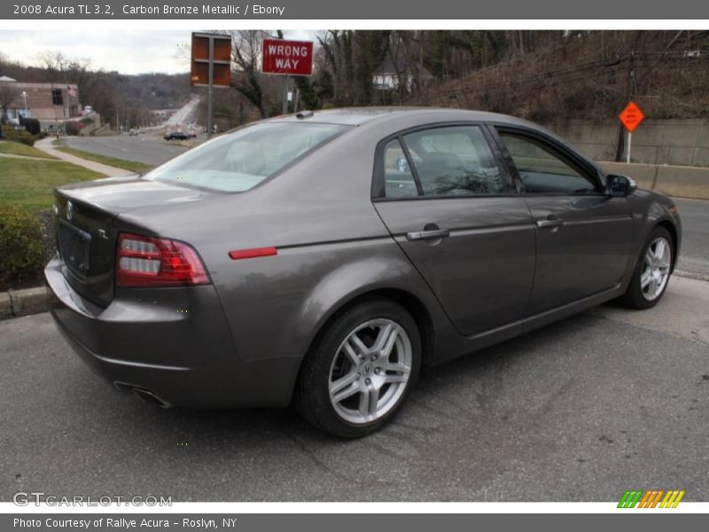 Carbon Bronze Metallic / Ebony 2008 Acura TL 3.2
