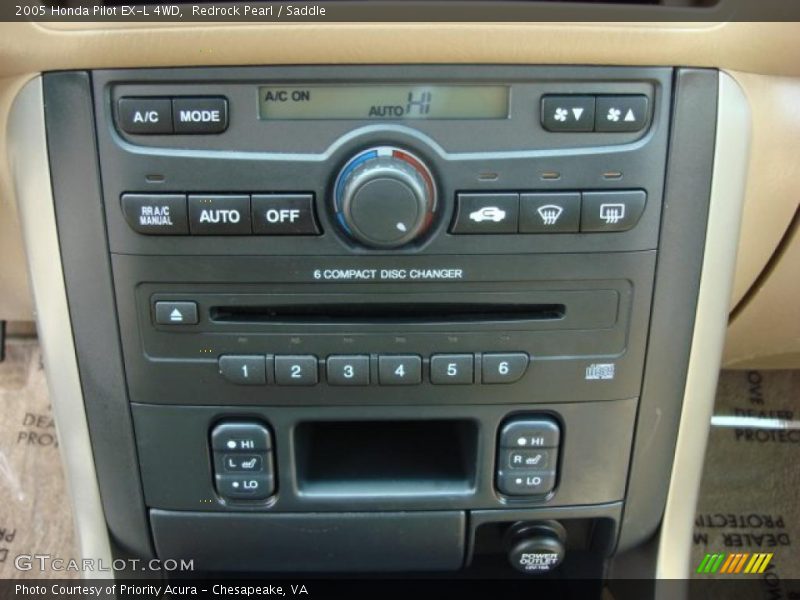 Redrock Pearl / Saddle 2005 Honda Pilot EX-L 4WD