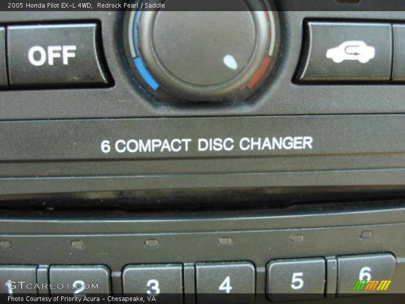 Redrock Pearl / Saddle 2005 Honda Pilot EX-L 4WD