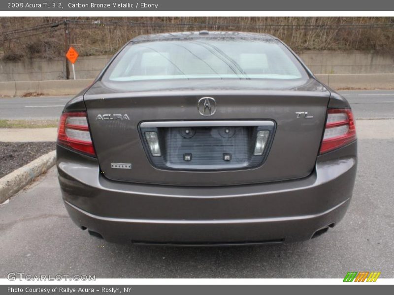 Carbon Bronze Metallic / Ebony 2008 Acura TL 3.2