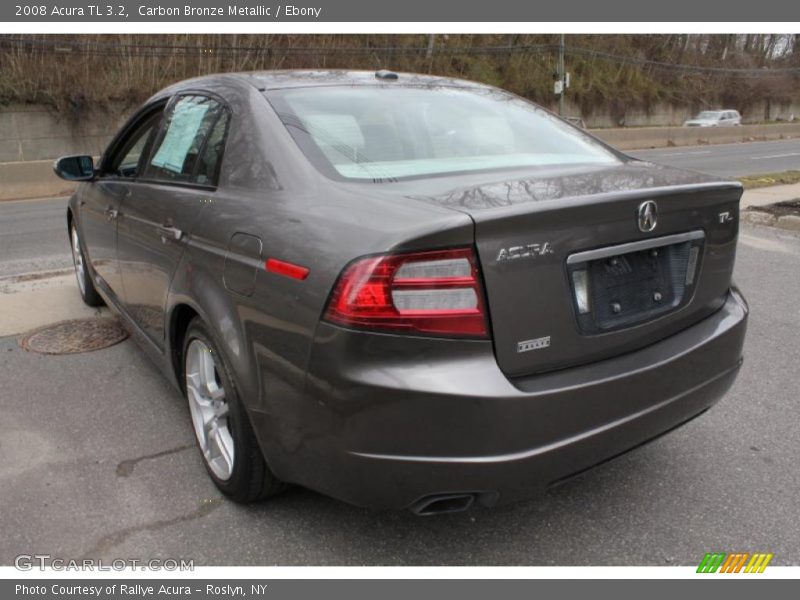 Carbon Bronze Metallic / Ebony 2008 Acura TL 3.2