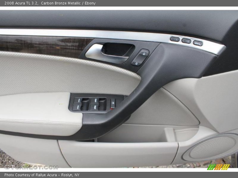 Carbon Bronze Metallic / Ebony 2008 Acura TL 3.2