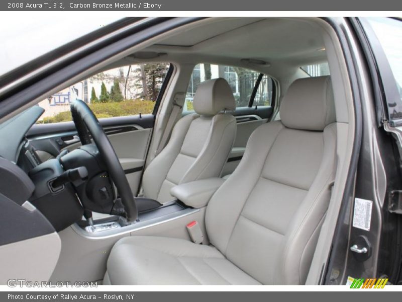 Carbon Bronze Metallic / Ebony 2008 Acura TL 3.2