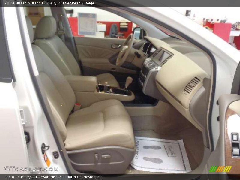  2009 Murano LE AWD Beige Interior