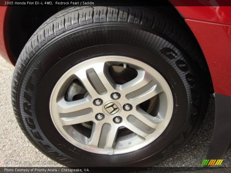 Redrock Pearl / Saddle 2005 Honda Pilot EX-L 4WD