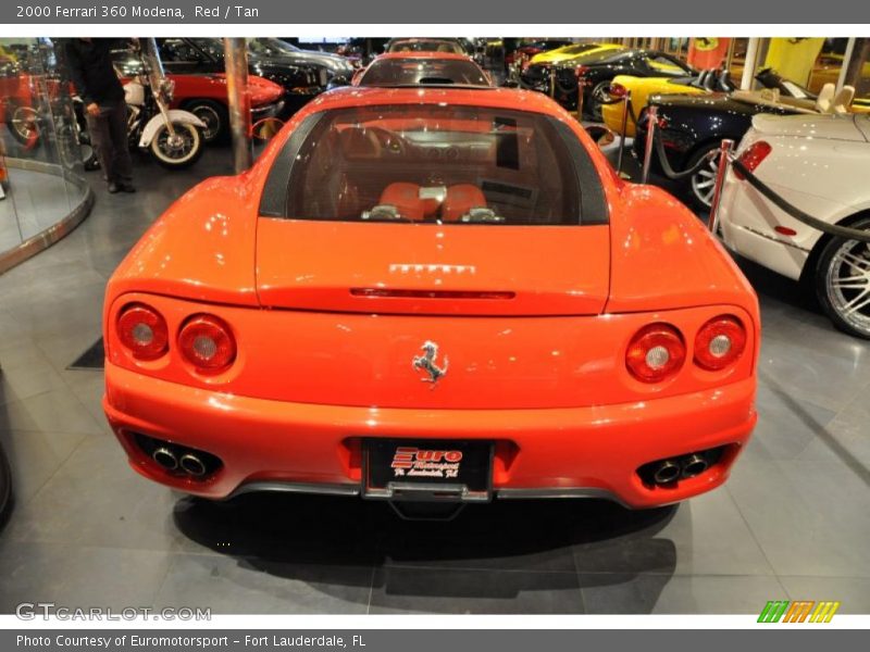 Red / Tan 2000 Ferrari 360 Modena