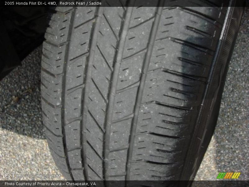 Redrock Pearl / Saddle 2005 Honda Pilot EX-L 4WD