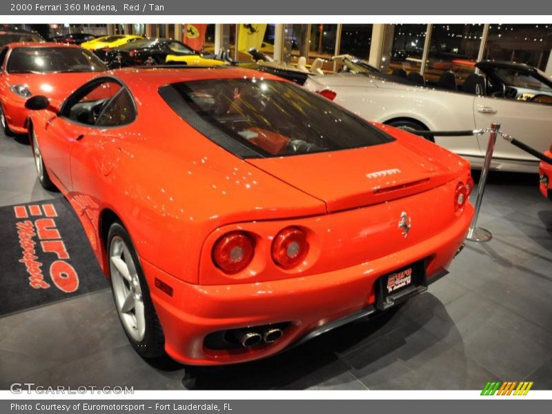 Red / Tan 2000 Ferrari 360 Modena