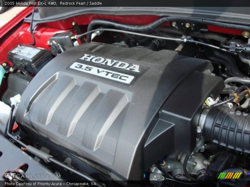 Redrock Pearl / Saddle 2005 Honda Pilot EX-L 4WD