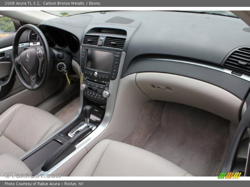 Carbon Bronze Metallic / Ebony 2008 Acura TL 3.2