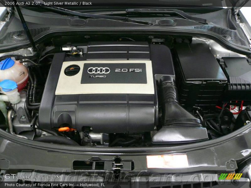 Light Silver Metallic / Black 2006 Audi A3 2.0T