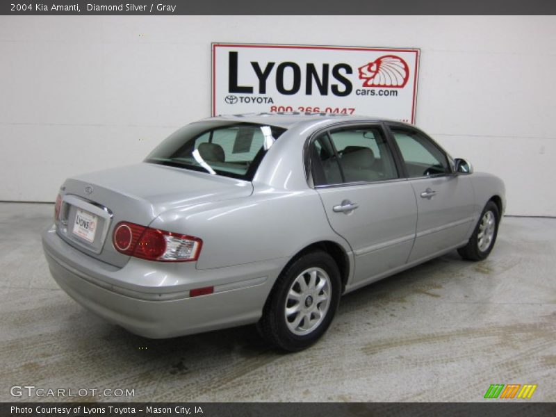 Diamond Silver / Gray 2004 Kia Amanti