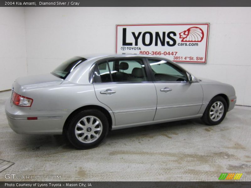 Diamond Silver / Gray 2004 Kia Amanti