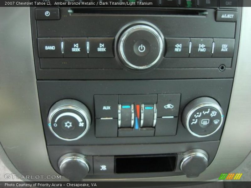 Amber Bronze Metallic / Dark Titanium/Light Titanium 2007 Chevrolet Tahoe LS