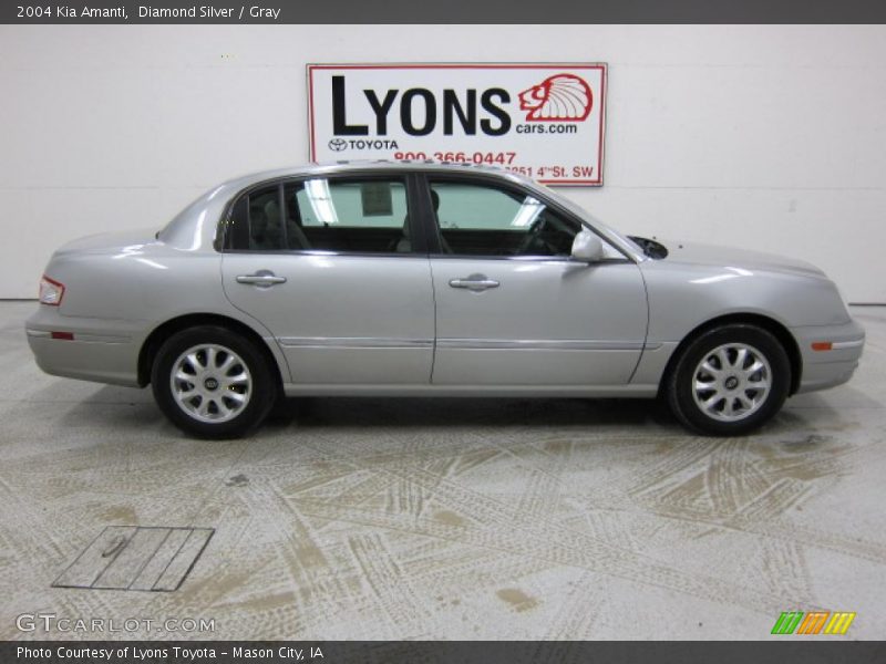 Diamond Silver / Gray 2004 Kia Amanti