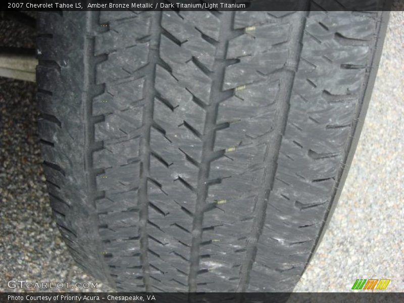 Amber Bronze Metallic / Dark Titanium/Light Titanium 2007 Chevrolet Tahoe LS